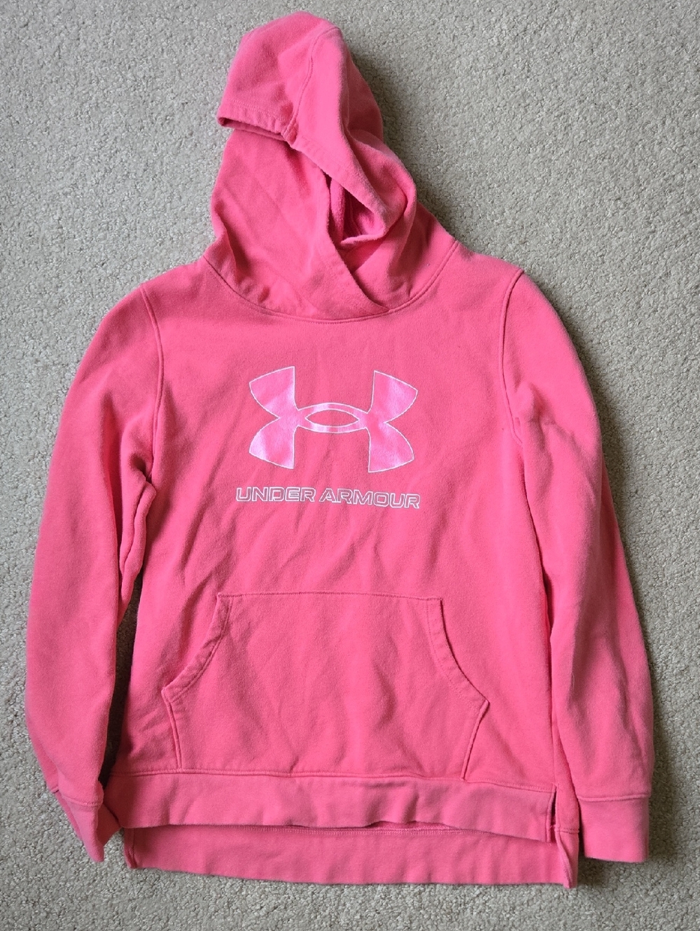Under Armour Pink Pullover Hoodie